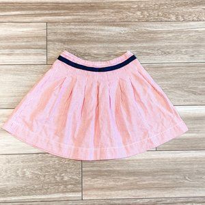 Jacadi Pleated Striped Skirt, Size 6